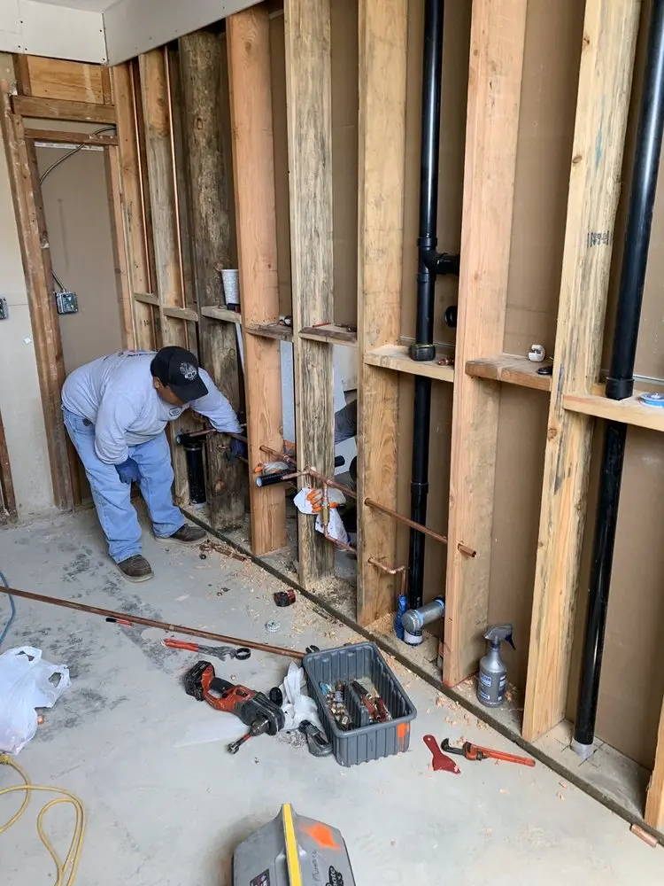 Commercial rough-in plumbing for Commercial Plumbing in Grambling